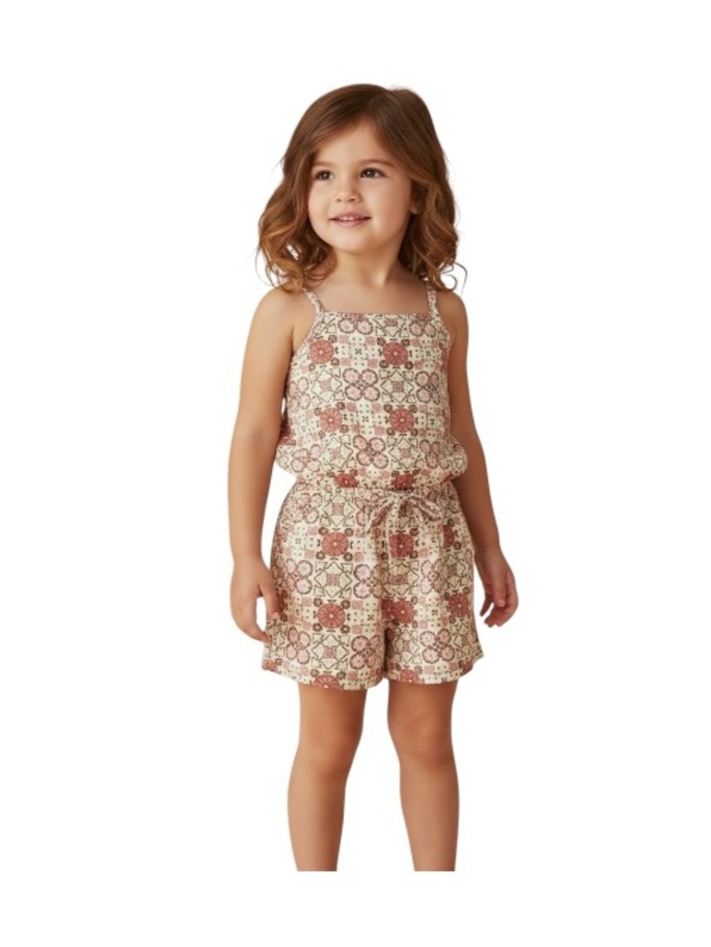 Wonder Nation Spaghetti Strap Rompers - Picture 10 of 12